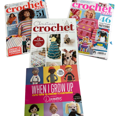 Crocheting magazines x 4