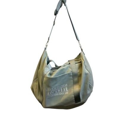 Rockwear Unisex Active Canvas Duffel Bag Mint Green