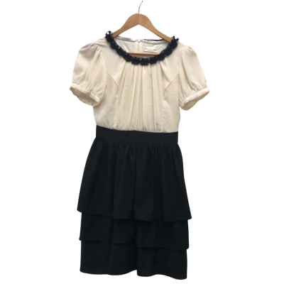 Bella Luna Womens  Size 55 Midi Dress / Mini Dress Black  / White 