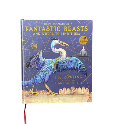 Newt Scamander- Fantastic Beasts and Where to Find Them - Hard Back Book