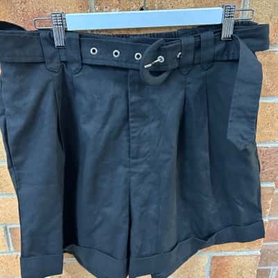 House of Sienna Womens  Size 14 Shorts Black  