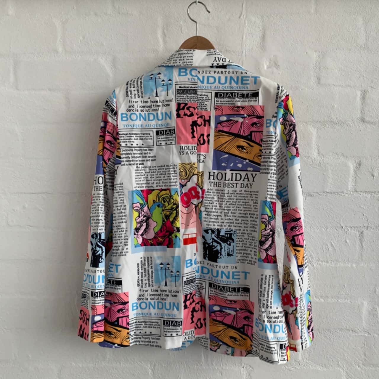 Pop Art Blazer Adult Costume Male main image 0