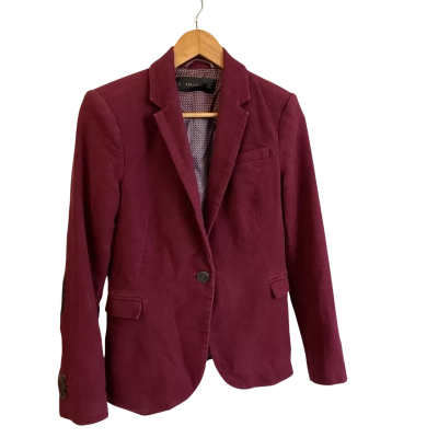 “Zara” Womens Jacket -Plum colour - size M 
