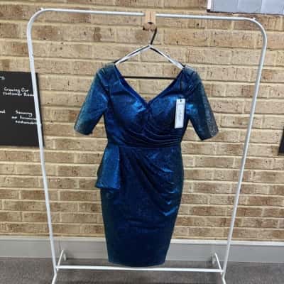 Jadore Womens navy dress Size 8 