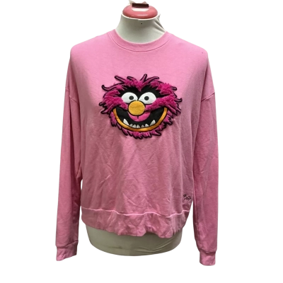 Peter Alexander Womens  Size S Long Sleeve PJ Top Pink  