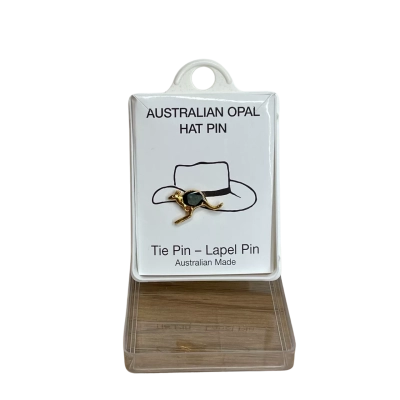 Australian Opal Hat Pin - Tie Pin - Lapel Pin 