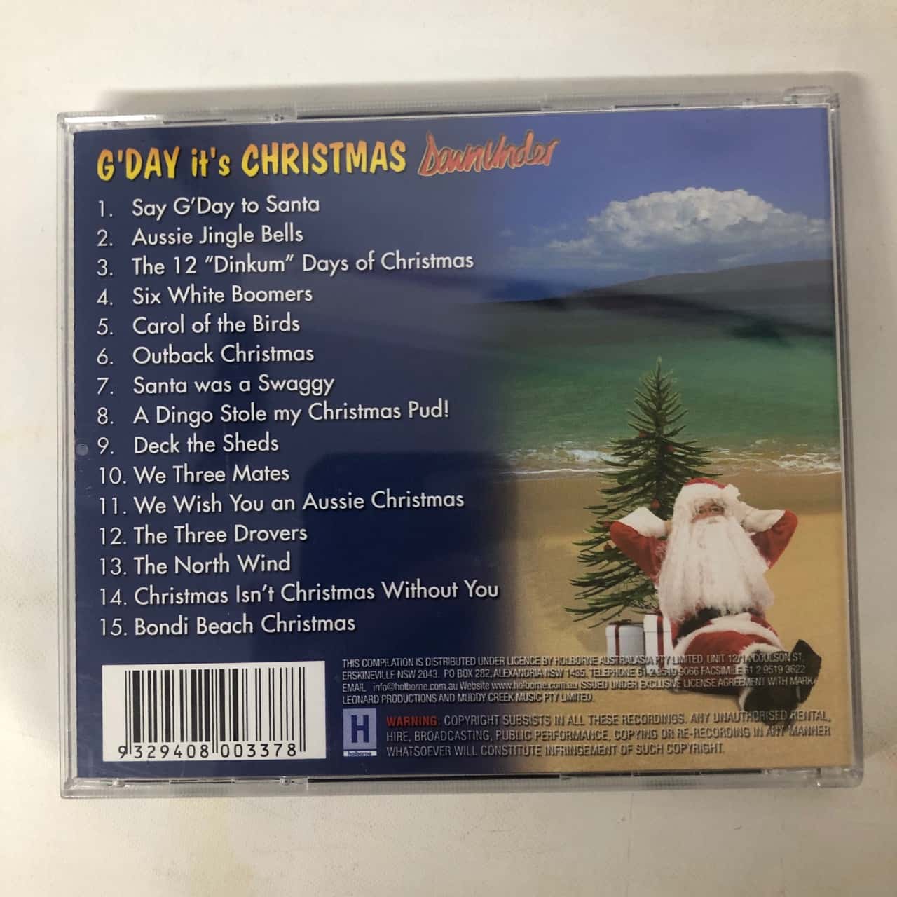 Christmas Music/Songs CD's x 2 - G'day it's Christmas Down Under ...