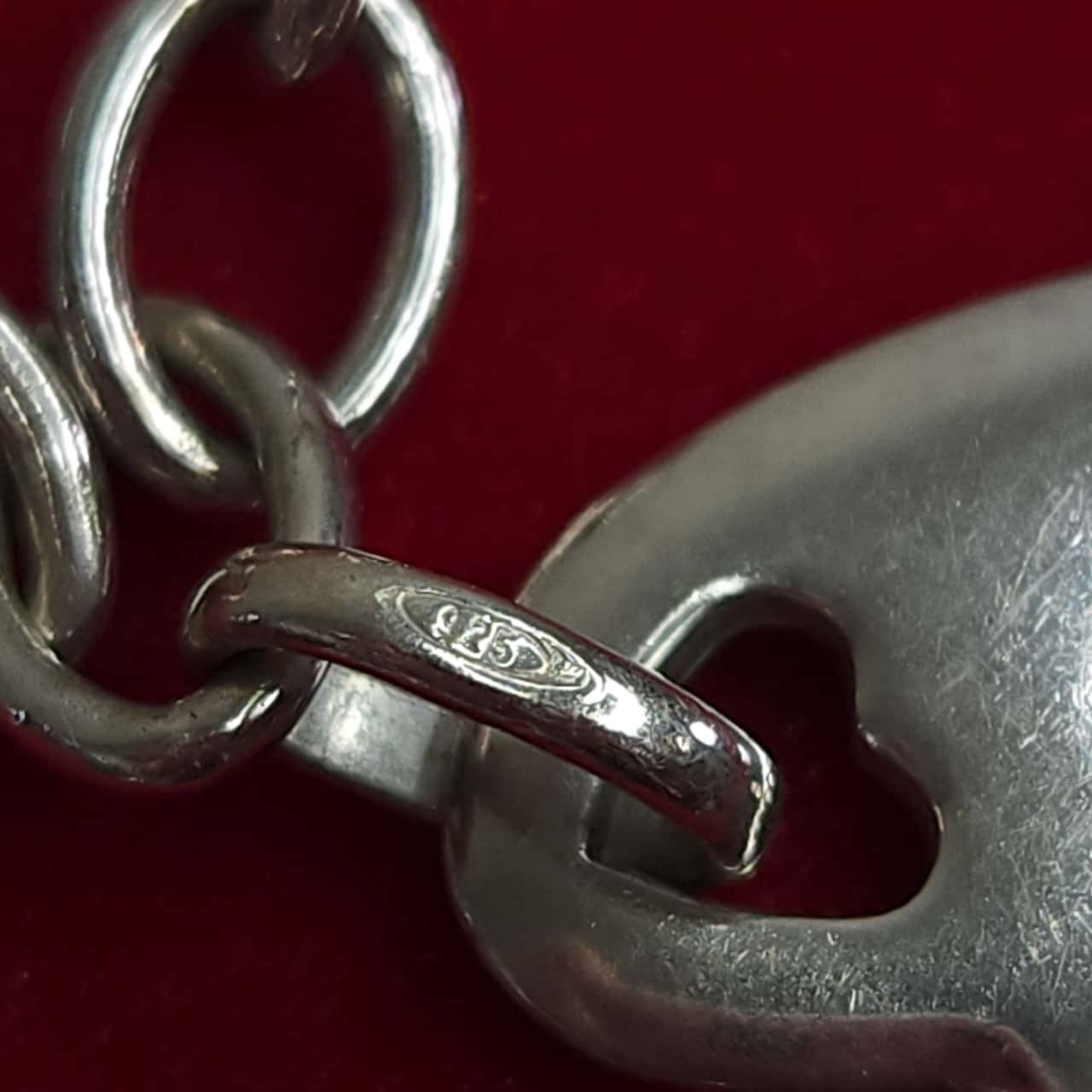 thumbnail image 2 of Italian Sterling Silver Double-Heart Link Bracelet | Ross Simons 2 of 12