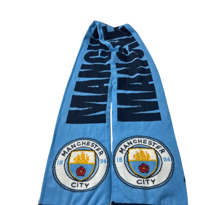 Manchester city FC Unisex Blue scarf