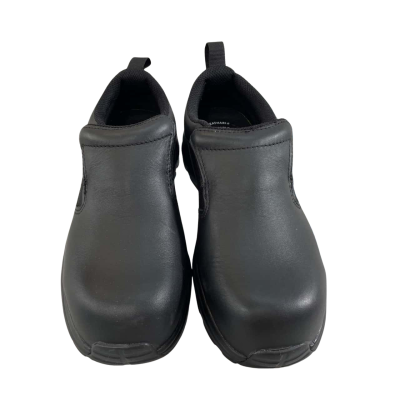 Blundstone Womens Size 6.5 Black Steel Toe slip on Shoes 