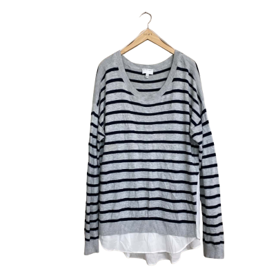 Witchery Womens  Size XL Jumper Black  / Grey 