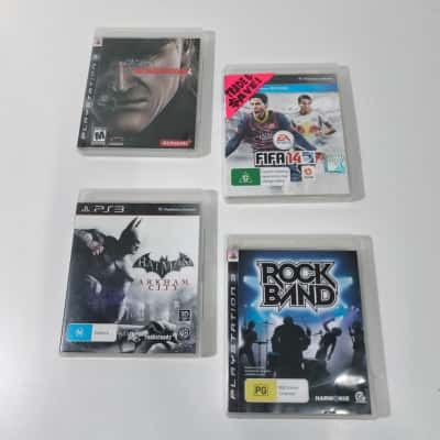 PS3 Games Bundle 4pcs PreOwned 