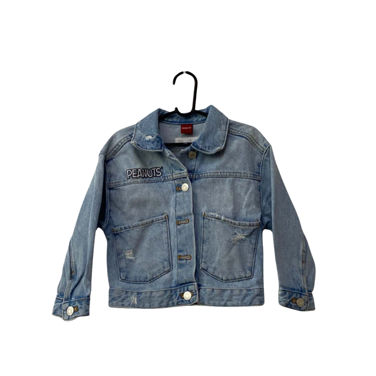 Zara Kids Peanuts Denim Jacket (size6)