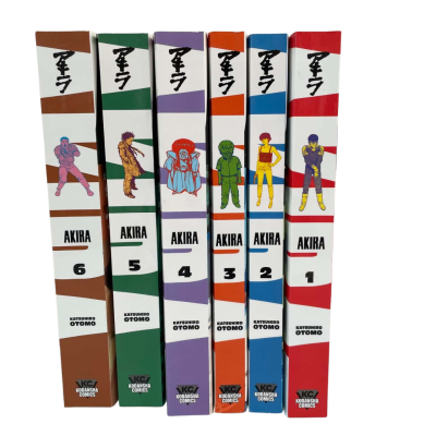 AKIRA Books Volumes 1-6