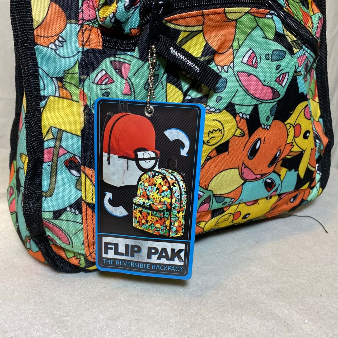Kids Flib Pak The Reversible Backpack (s)