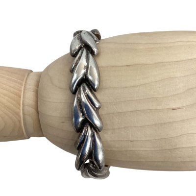 Vintage Womens Milor Italy Bracelet Sterling Silver Stamped 925