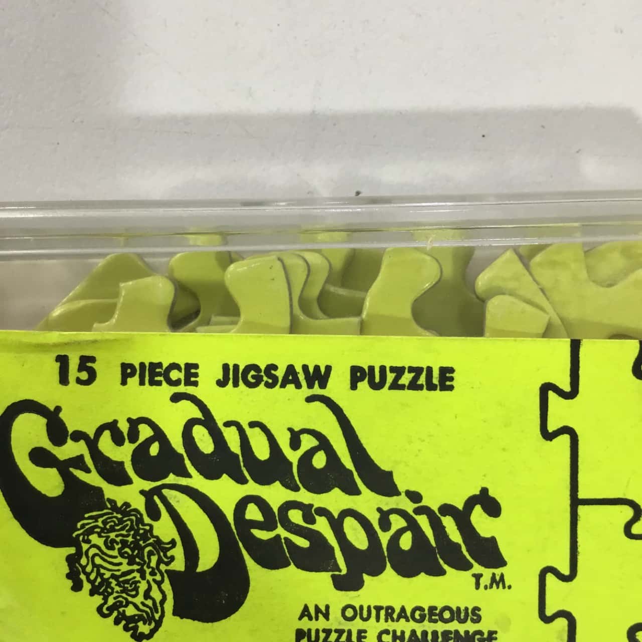 Vintage Gradual Despair Puzzle Challenge (s)