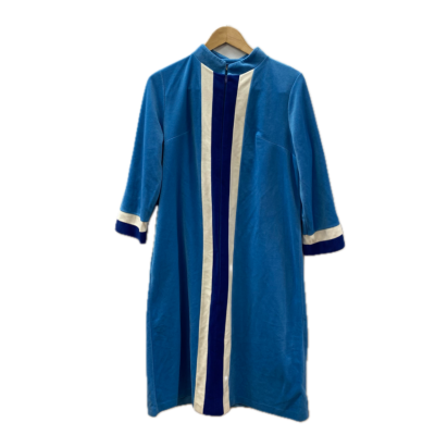  Vanity Fair Womens  Dress Size 14 Blue / Navy Blue 