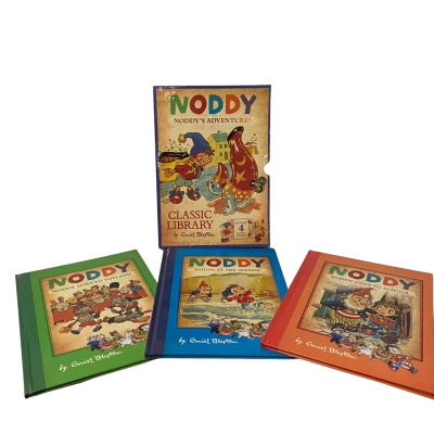 Noddy's Adventures x3 Classic stories + hardcover
