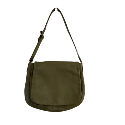 Oroton Womens Leather Handbag Sage Green 