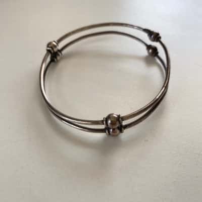 925 Sterling Silver Bangle Bracelet 