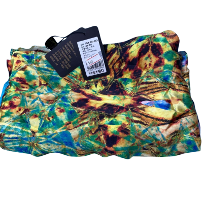  Women's Multicoloured Silk Scarf- NEW WITH TAGS