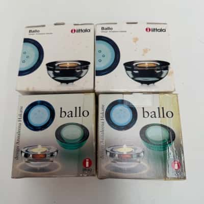 NEW - iittala Tealight Holders x4 