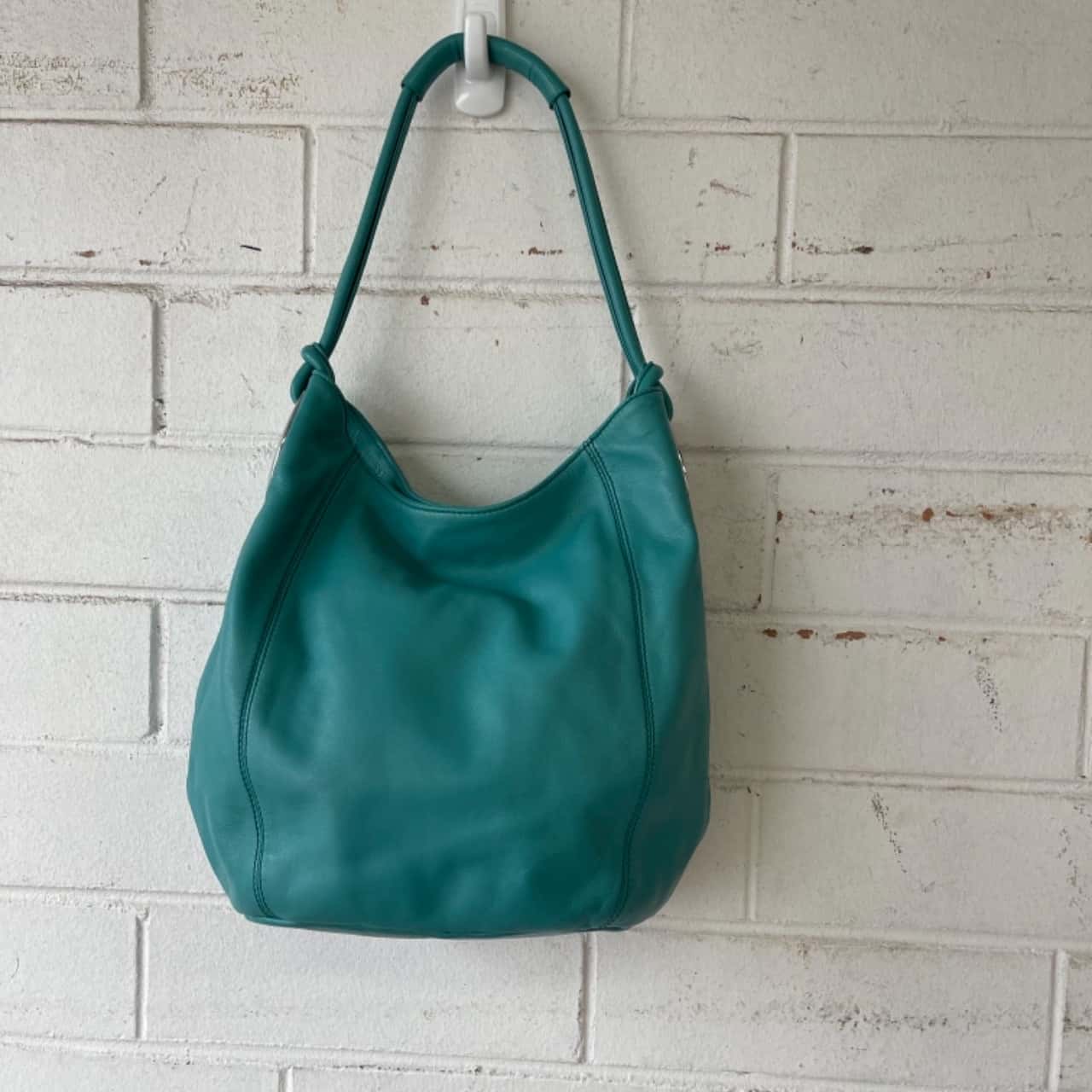aqua handbag