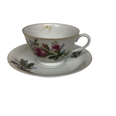 'Ocean Queen' Cup & Saucer - Made in Japan