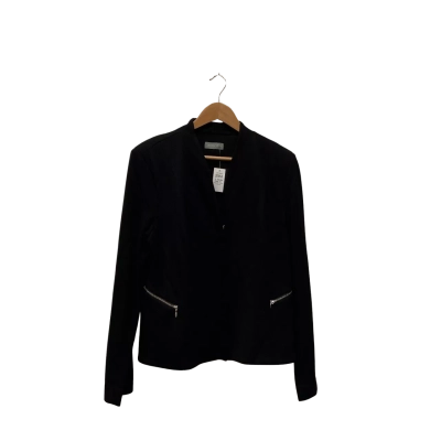 Jacqui-E Womens  Size 16 Blazer / Winter Jacket Black  