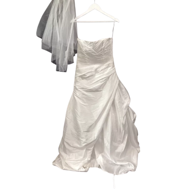 Womens Size 12 Wedding Dress White 