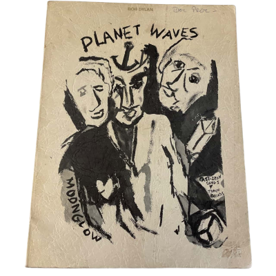 Bob Dylan -Music/ Song Book - Planet Waves-Moonglow