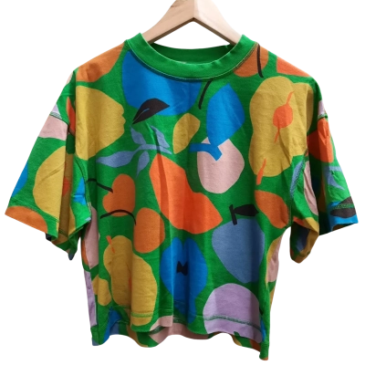 GORMAN '5 A DAY TULIP' Short Sleeve Top in Size S
