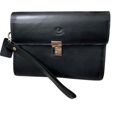  Womens McJim leather Clutch Black  
