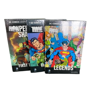 Eaglemoss DC Comics Graphic Novel Collection Hardcover Books (Sealed) x 3 Bundle - Pack 1