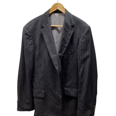 BOSS Mens Blazer  Black  / Grey / Pattern / Purple / Striped 