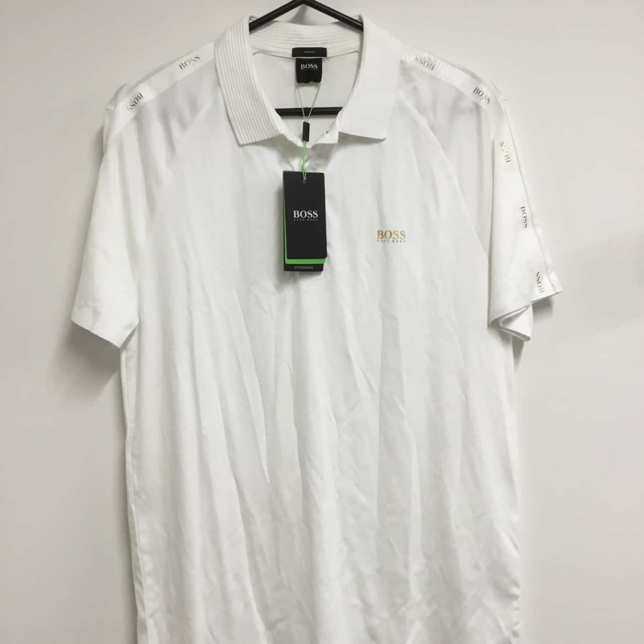 BOSS Men's Polo Pitti White