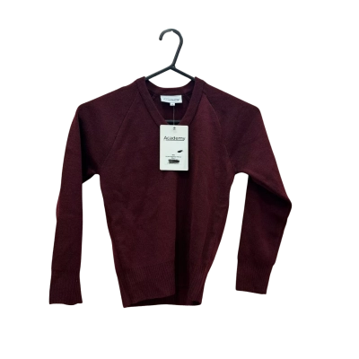 Academy Brand Kids Acrylic Burgundy Pullover size 6