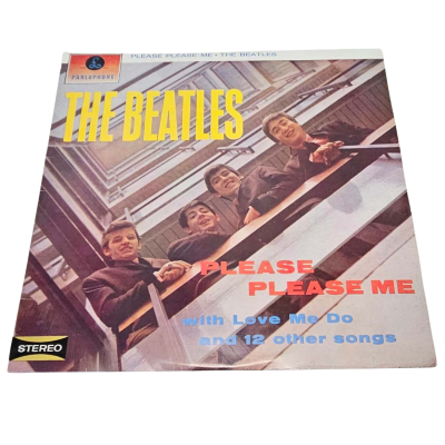 The Beatles: Please Please Me Vinyl 1964 Pressing.