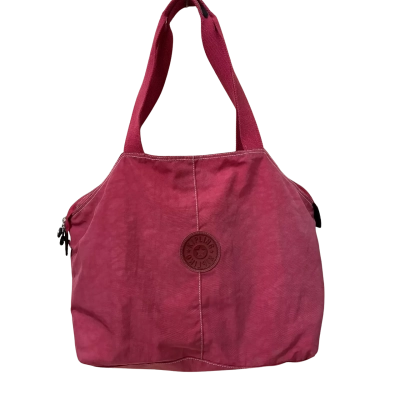 Kipling Womens Tote Bag Pink/Grey