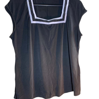 Anthea Crawford Womens  Size XL Black/White Shirt 