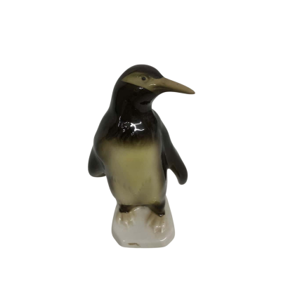 Royal Dux Porcelain Penguin Ornament - Czech