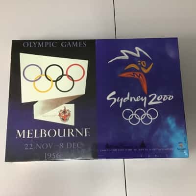 Mattel Sydney Olympics 2000 Puzzle & Poster Set