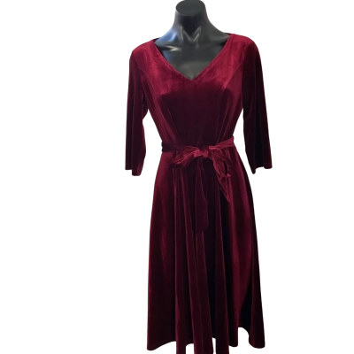  Bbonline dress   Size M Casual Dress Maroon 