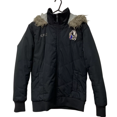 Women’s AFL Collingwood Size 14 Black Puffer Jacket