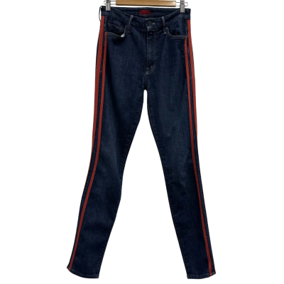 MOTHER Womens  Size 27 Skinny Leg Pants Blue / Red 