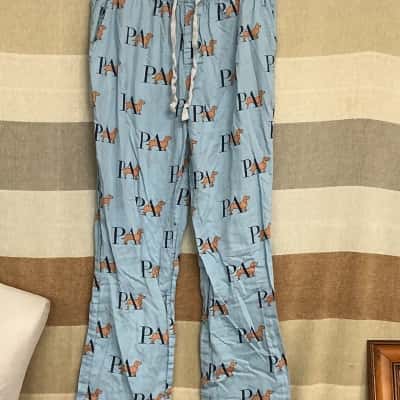 Peter Alexander Womens  Size L Straight Leg Pants Blue / Other / Pattern 