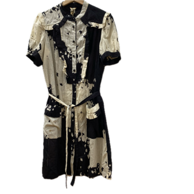 French Connection (FC 72) Womens  Size 12 Black  / White  Dress 