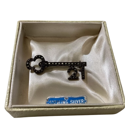  Womens Brooch Silver 