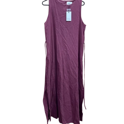 Feather and Noise Womens  Size 10 Maxi Dress Maroon 